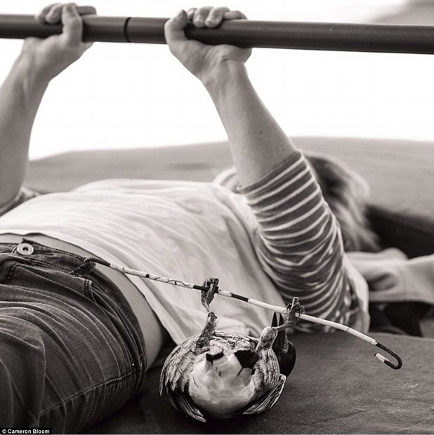 26850B5400000578-2988830-Penguin_enjoying_a_morning_work_out_with_mum_Sam_The_joy_she_s_b-a-3_1426032517305.jpg